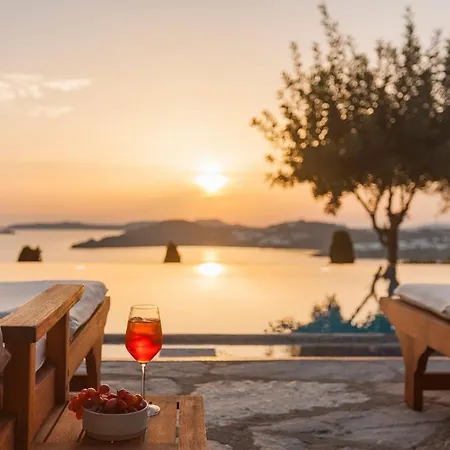 Villa Agl Luxury Villas Mykonos Villa Aphrodite Mykonos Town